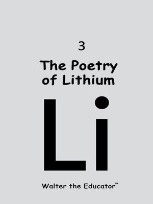 cover image of The Poetry of Lithium